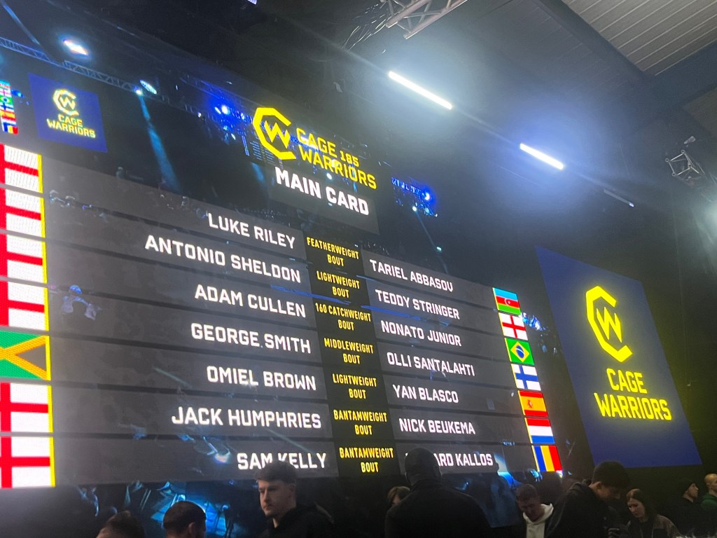 Luke Riley vs Tariel&nbsp;Abbasov